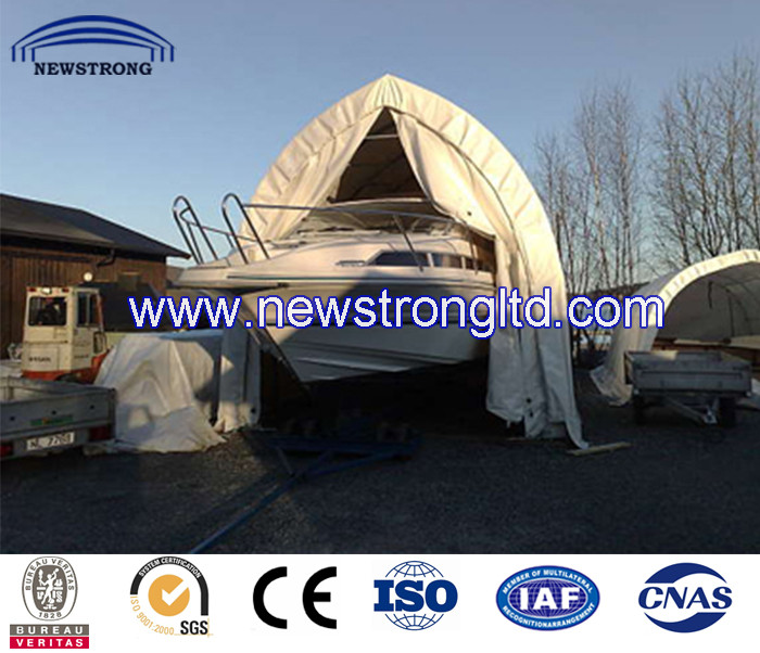 Peak Roof Tent for Boat Cover Shed