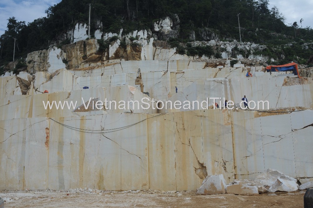 High Quality White Marble Block: Super White, No Vein, No Line, Vietnam White Marble Blocks