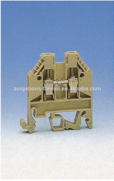 30A 600VAC 4mm2 Screw Clamp Terminal Block (ATB-4)