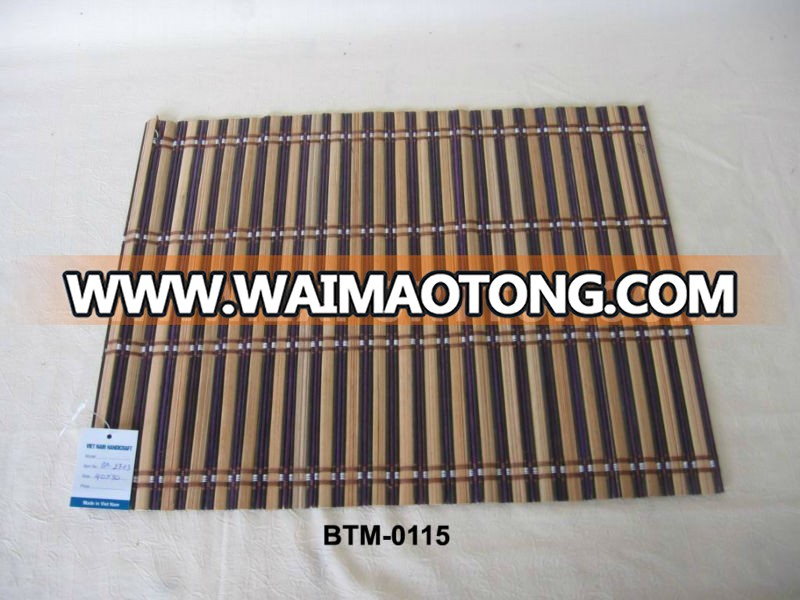 Vietnamese bamboo table mat( skype: July.etop)