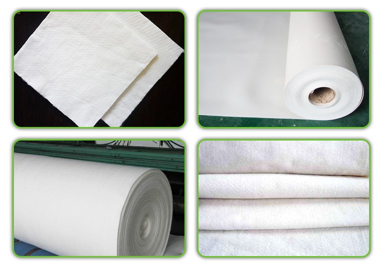 Engineering PP/PET Material 200g/m2 Nonwoven Geotextile Fabric