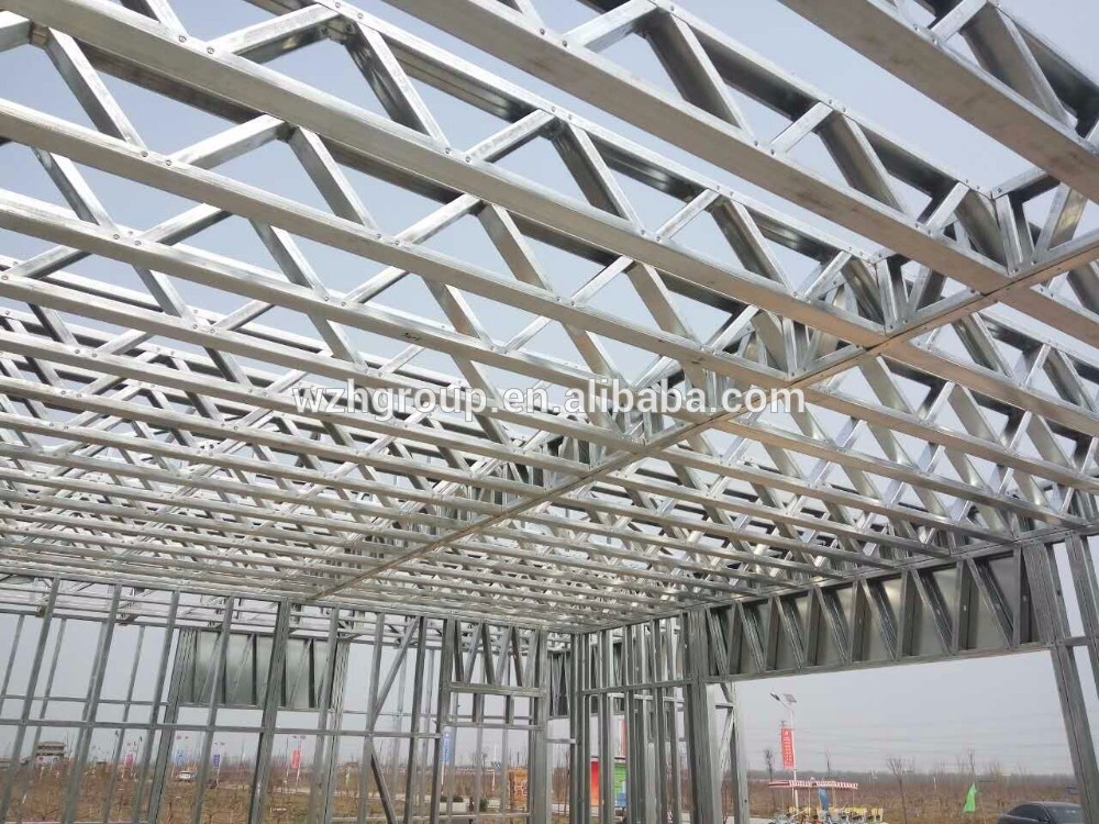 Z275 light gauge steel material, galvanized light steel frame, light steel material for house