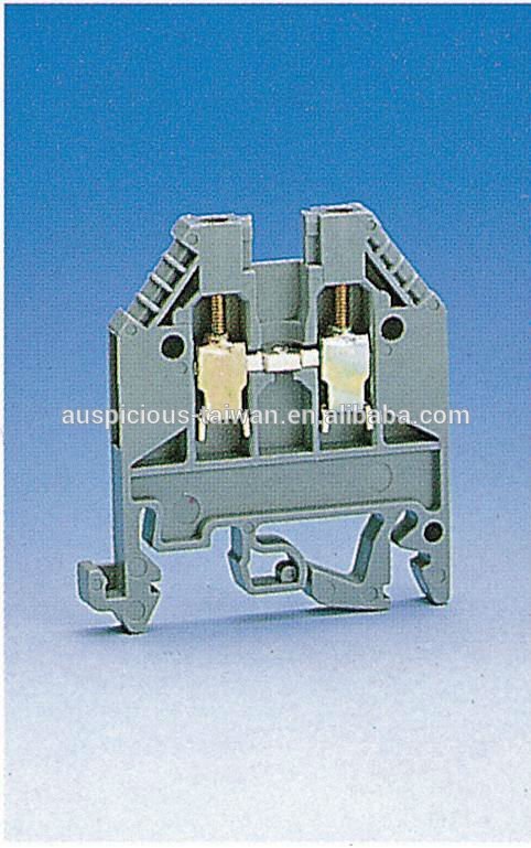 20A 600VAC 2.5mm2 Screw Clamp Terminal Block (ATB-2.5)