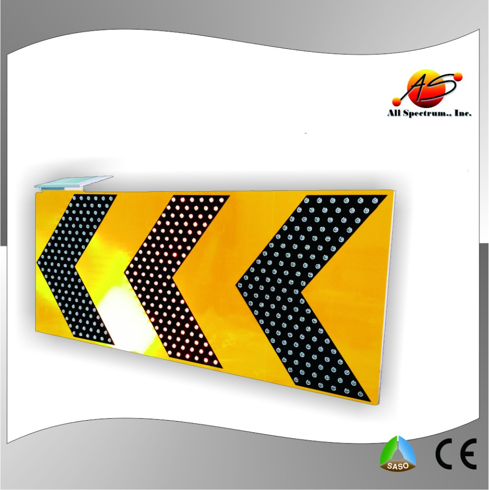 vietnam philippine solar power chevron flashing sign board led traffic lights