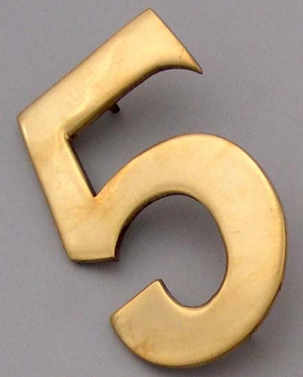 Brass Alphabet and House Number