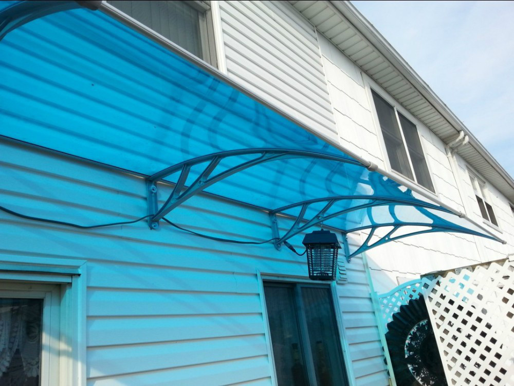 Polycarbonate twin wall hollow sheet for carport canopy sunroof