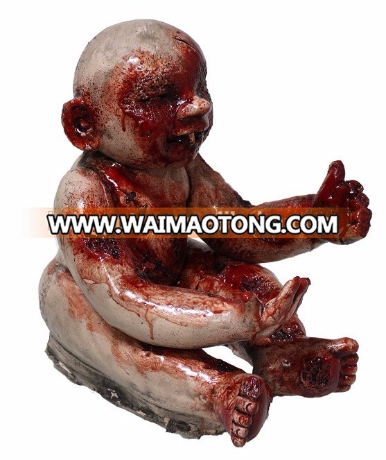 Life Size Creepy ZOMBIE BABY Halloween Decoration Horror Prop