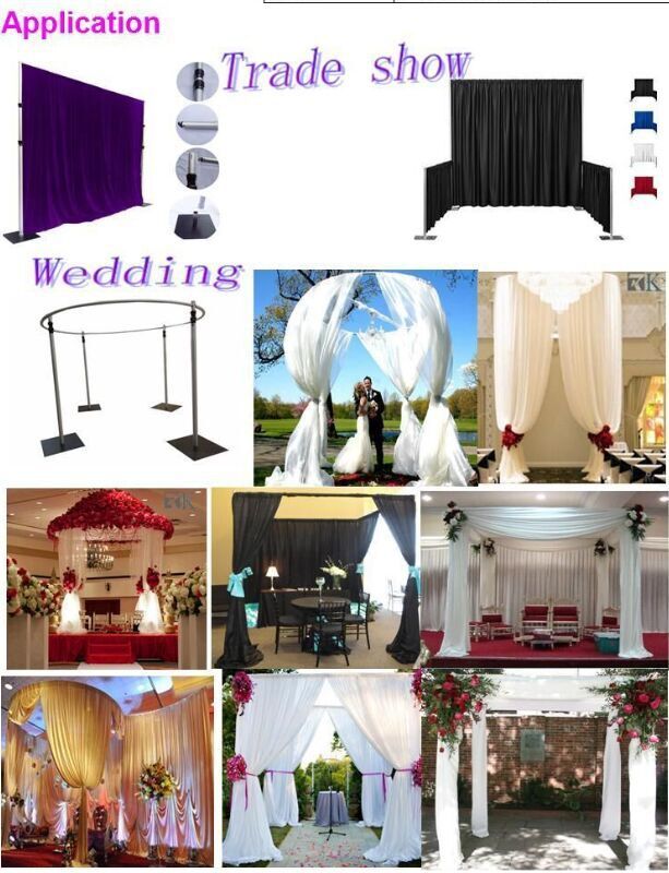 RK trade show displays pipe and drape booth wholesale pipe drape