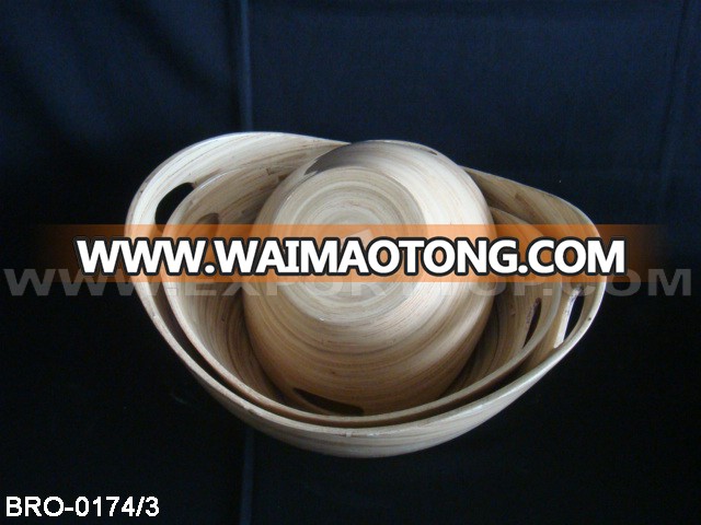 Best manufacturer of Bamboo Bowls / Press Bamboo from Vietnam( Skype: July.etop)