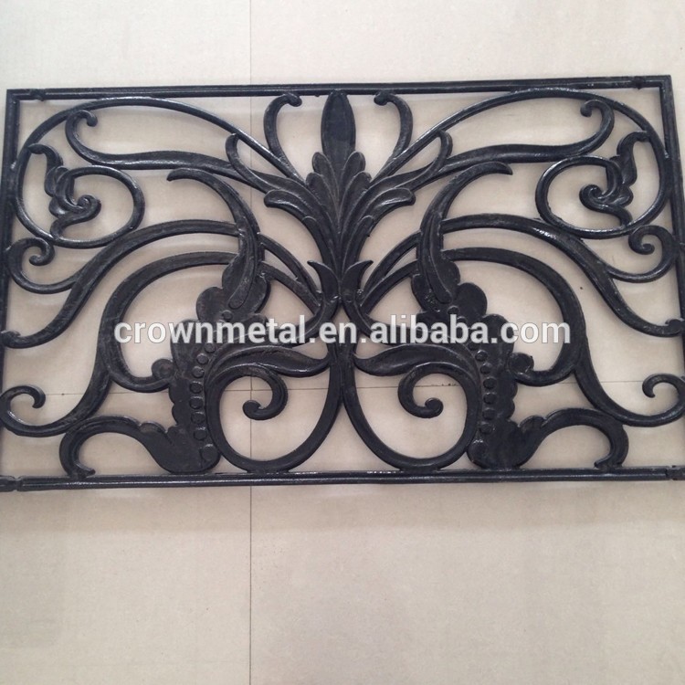 Cast balcony guardrail decorative pieces