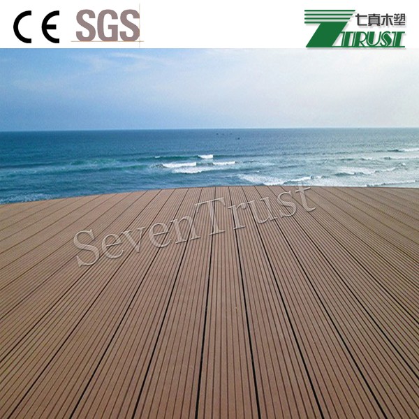 Outdoor WPC co-extrusion decking