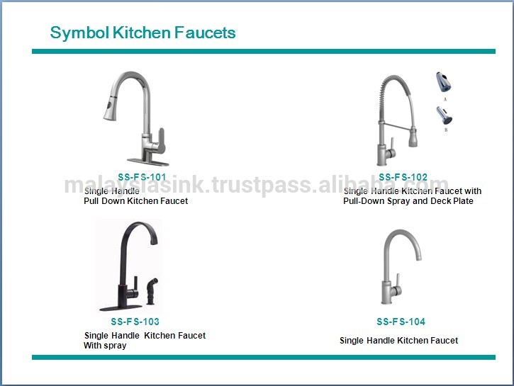 Symbol Kitchen upc faucet parts