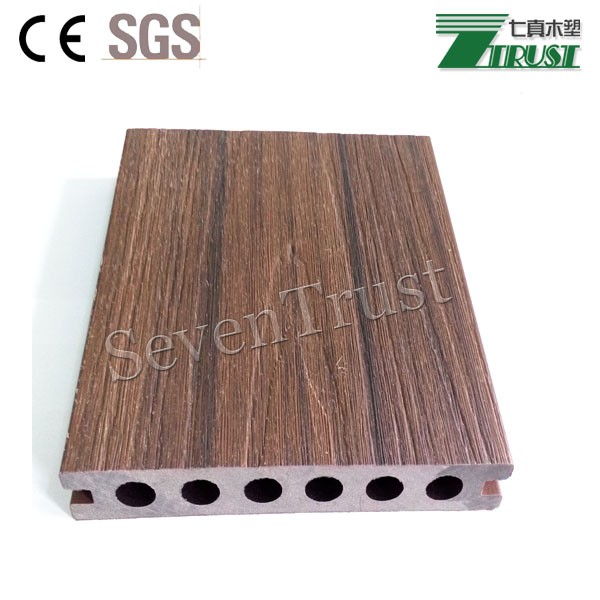 Outdoor WPC co-extrusion decking