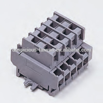 10A 300VAC 8.5mm Pitch Double Deck Terminal Block (DTB-10)