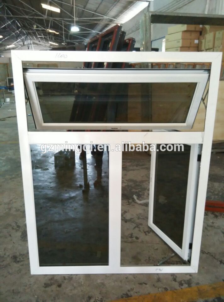 Top quality aluminum adjustable glass louver window with metal mosquito net