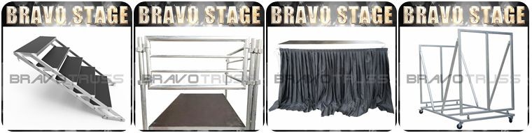 Bravo Econo Aluminum Stage