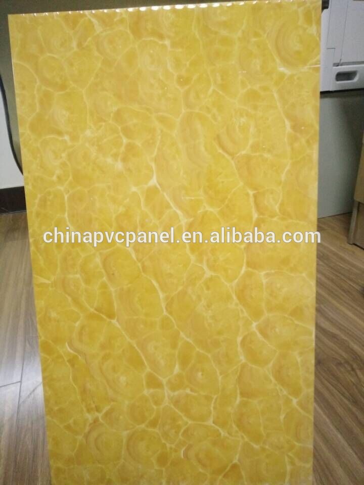 400mm * 5mm marble design pvc ceiling panel