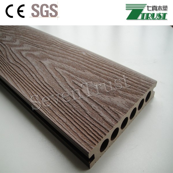 Outdoor WPC co-extrusion decking