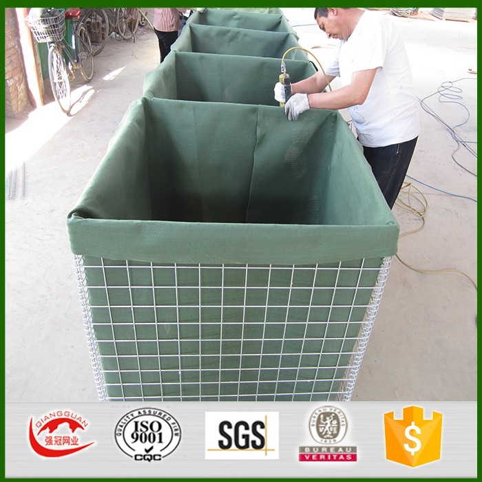 barriere jourdain welded gabion container for military geotextile gabion