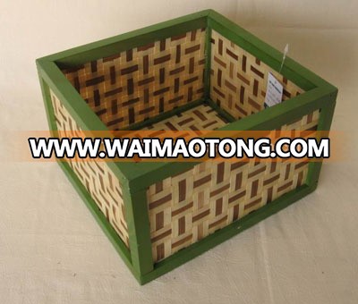 Beautiful Bamboo Basket From Vietnam (email: July@etopvietnam.com)