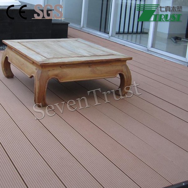 Outdoor WPC co-extrusion decking