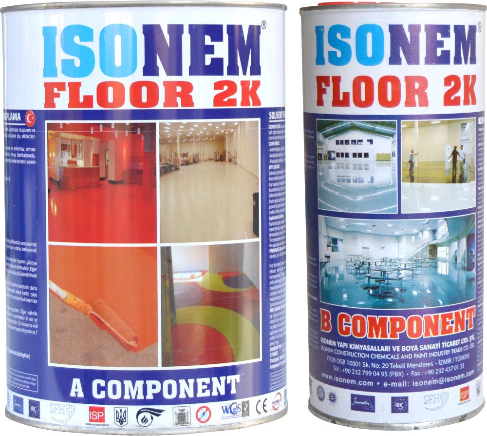 ISONEM SOLVENT FREE EPOXY BASED HIGH QUALITY FLOOR COATING, ANTI SLIP, SCRATCH RESISTANT, ZERO VOC