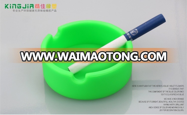 Eco-friendly Colorful Premium Custom Silicone Personalized Ashtray