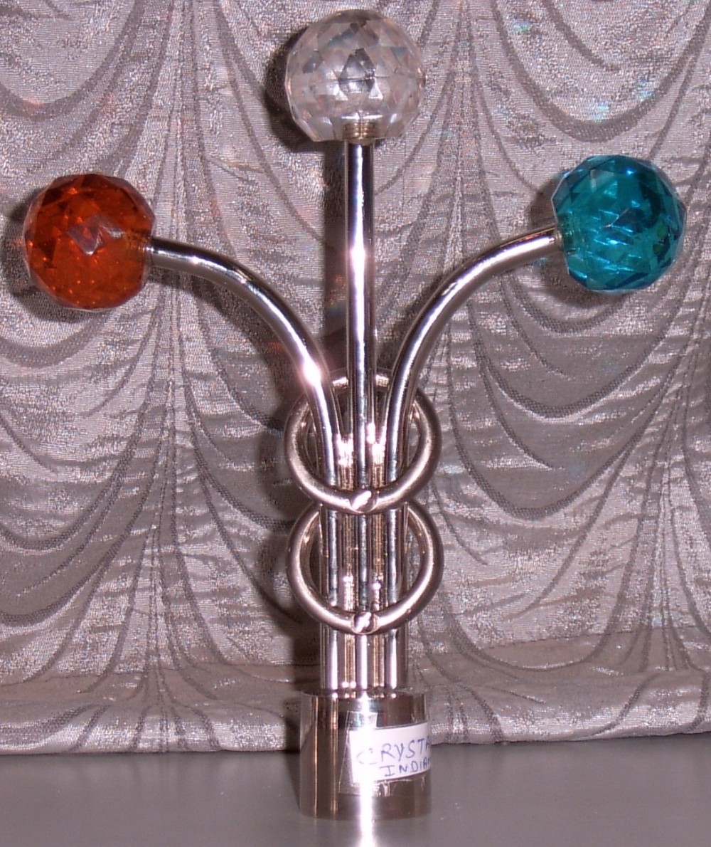 Glass Curtain Finials