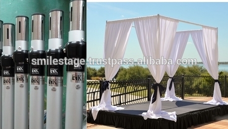 RK trade show displays pipe and drape booth wholesale pipe drape