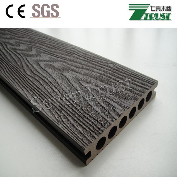 Outdoor WPC co-extrusion decking