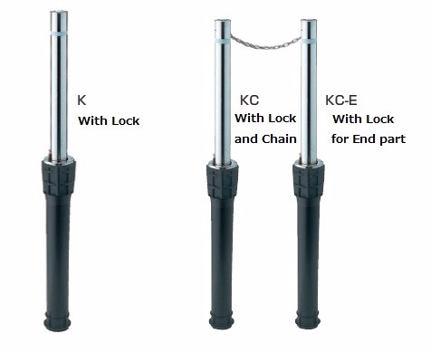 reliable and easy to use stainles steel bollard with high performance made in Japan