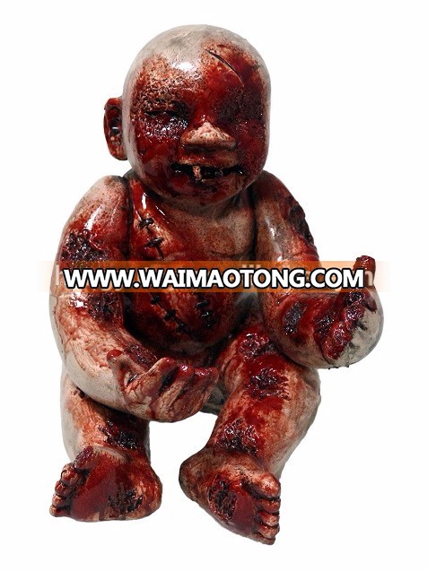 Life Size Creepy ZOMBIE BABY Halloween Decoration Horror Prop