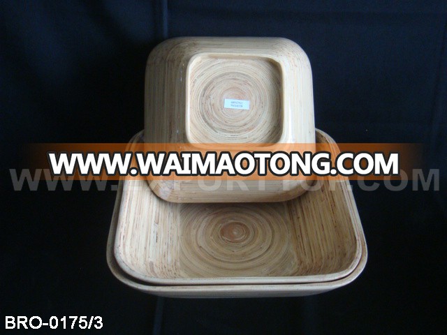 Best manufacturer of Bamboo Bowls / Press Bamboo from Vietnam( Skype: July.etop)