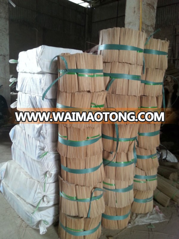 8 inches length and 1.3mm diameter Round bamboo sticks for making incense sticks