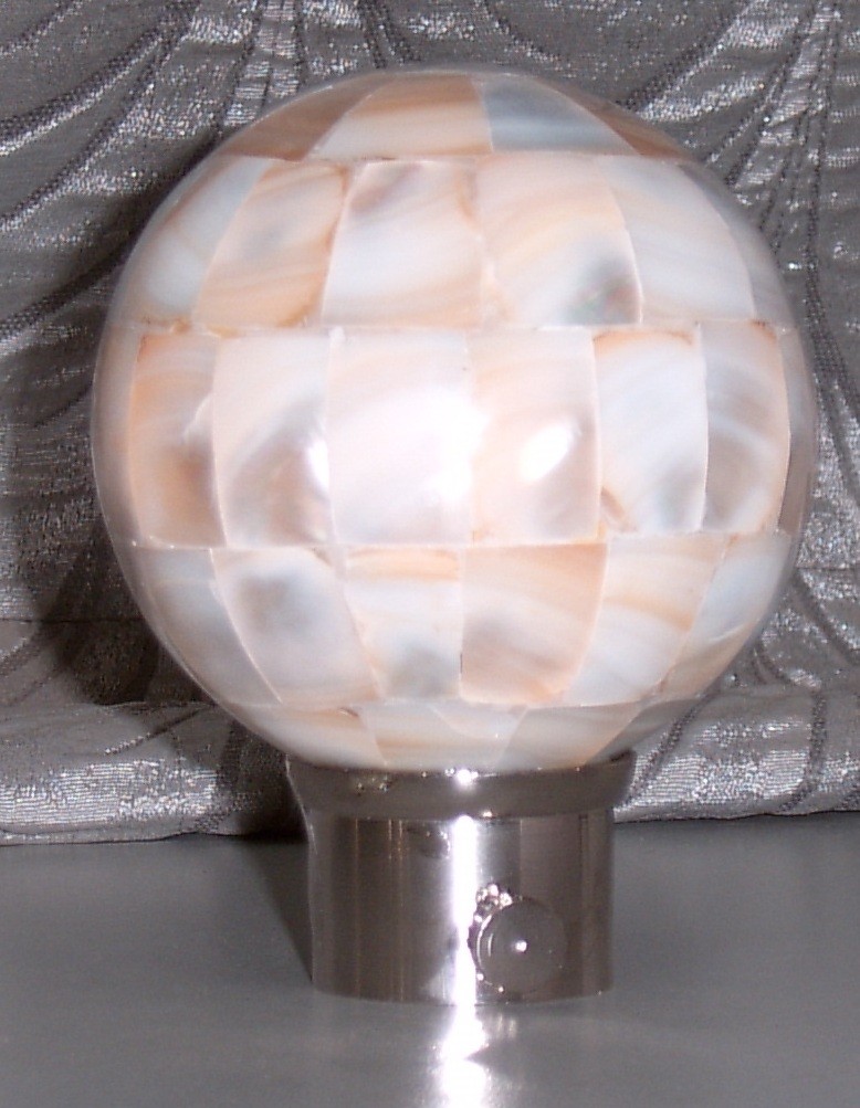 Glass Curtain Finials