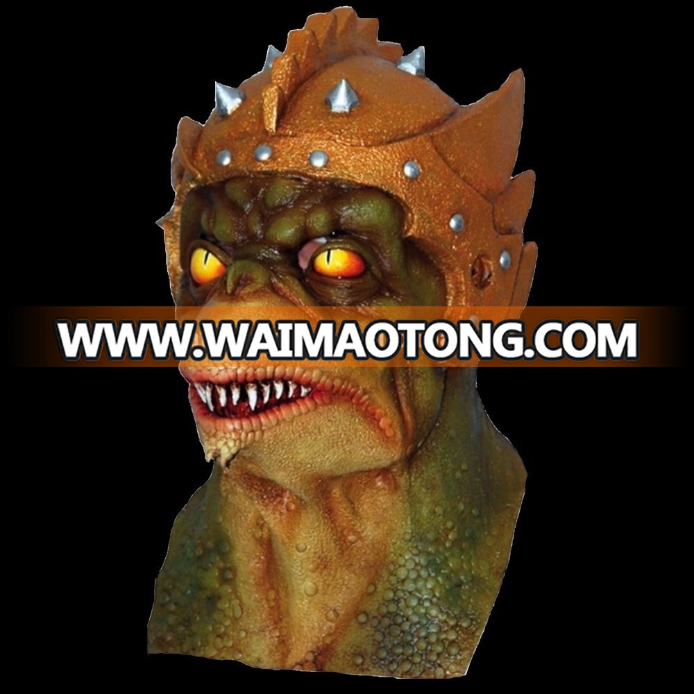 Creative Lizard Reptile Alien TERRORIST Halloween Mask Scary Latex Deluxe Latex TV Film Fancy Dress Halloween Mask