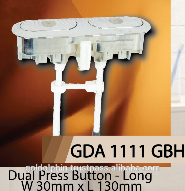 Toilet Dual Flush Button - Long