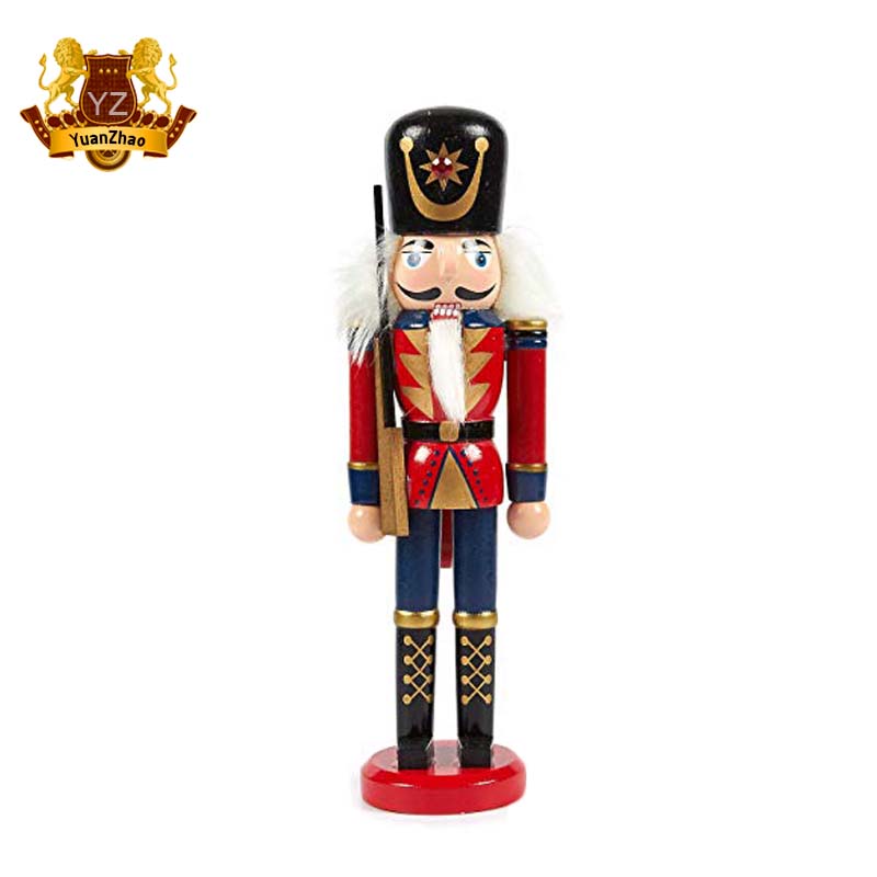 2019 Hot sale Life Size fiberglass resin Nutcracker Soldier Statue for shopping mall decoration