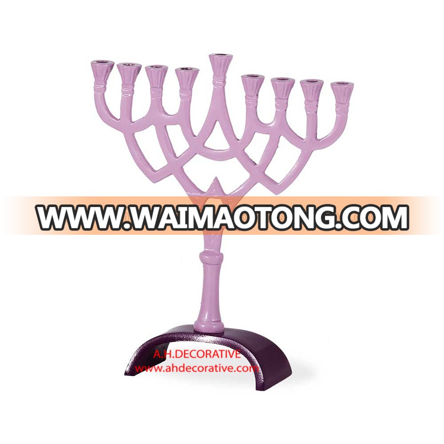 Pomegranate Cups On hanukah Menorah