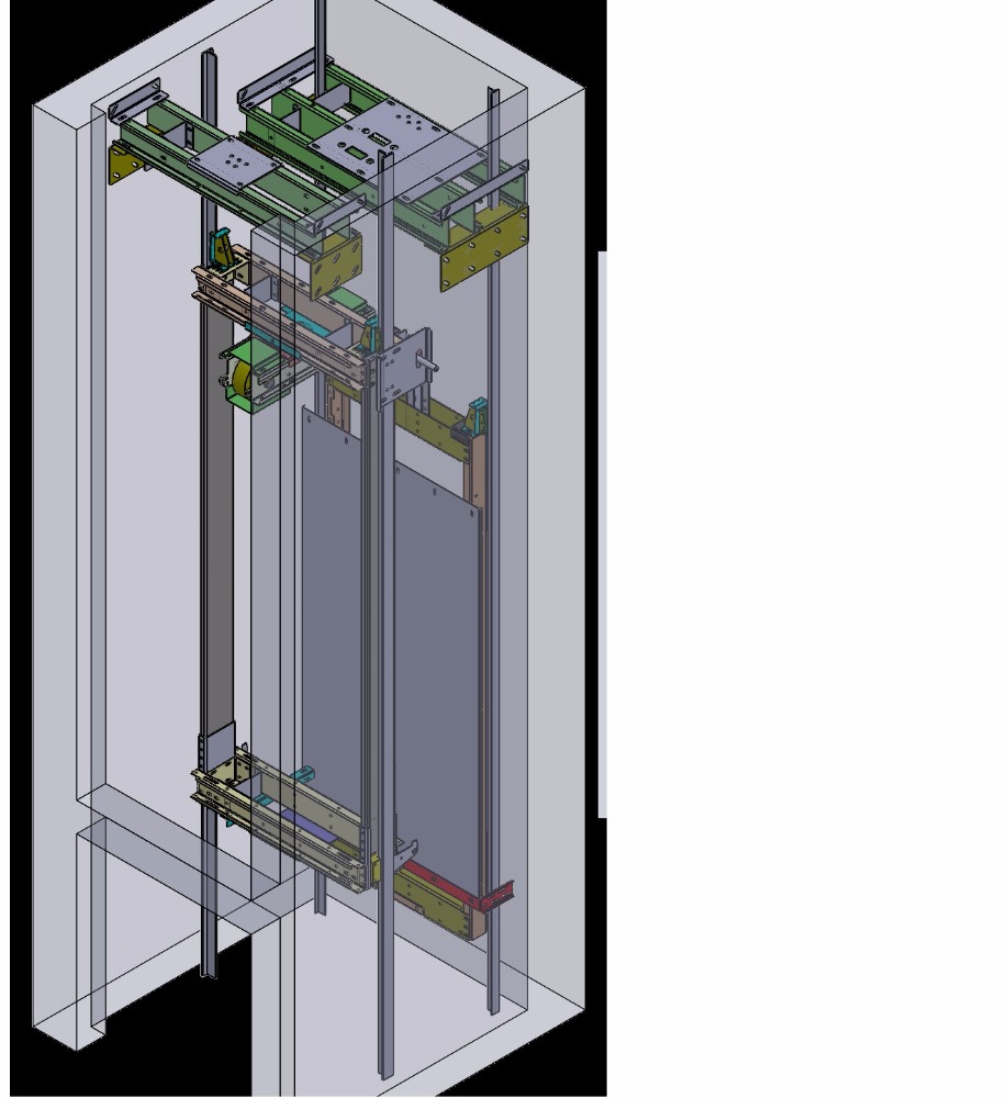 AUTOMATIC ELEVATOR DOORS DECORATIVE