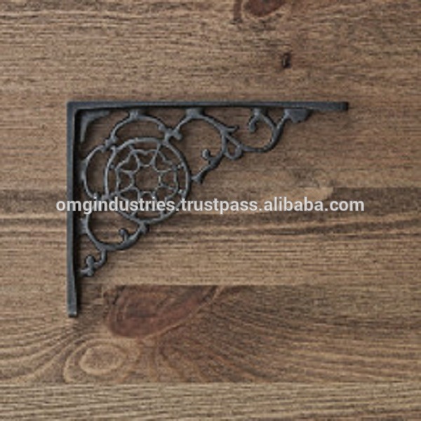 Cast Metal Decorative shelf Bracket