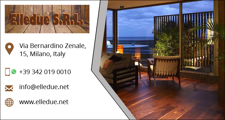 100% Made in Italy IPE Outdoor Wood Decking