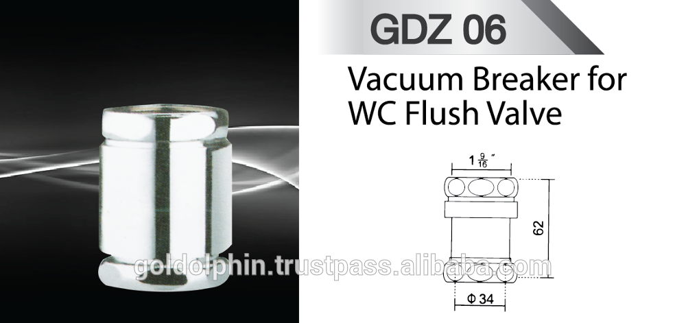 Vacuum Breaker For WC Flush Valve