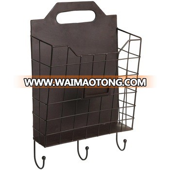 Metal Wire Magazine Storage