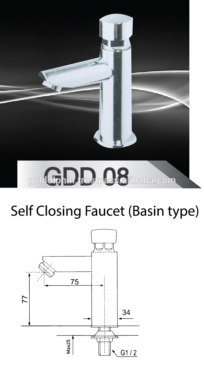 Self Closing Faucet (Basin Type)