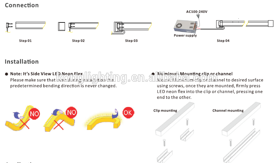 New Fashion SMD 2835 Neon Flex LED Strip