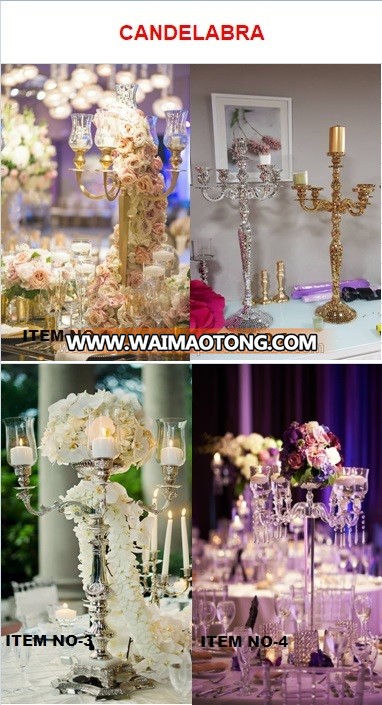 crystal beaded candelabra