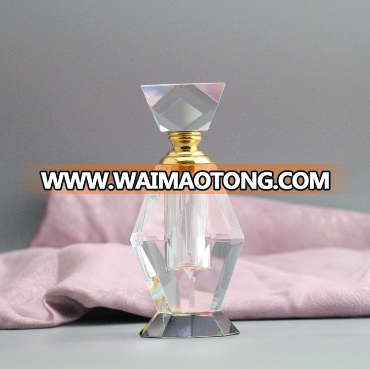 Square glass perfume bottle heart perfume bottle brand perfume bottle