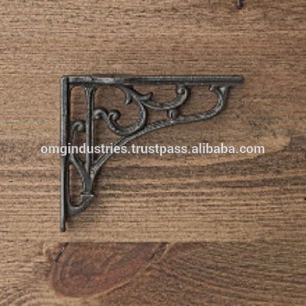 Cast Metal Decorative shelf Bracket