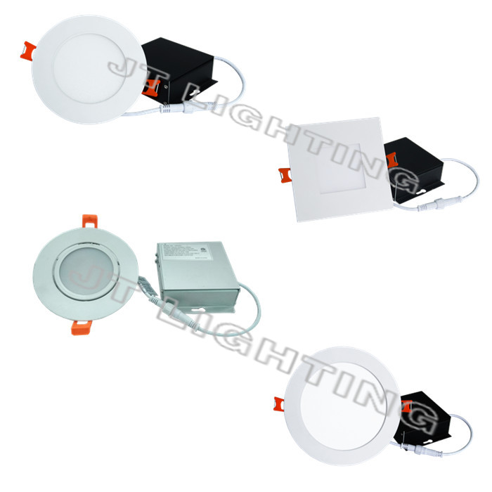 6 inch aluminum /Metal baffle dimmable Recessed Downlight for ceiling recessed Trim kit cETLus listed